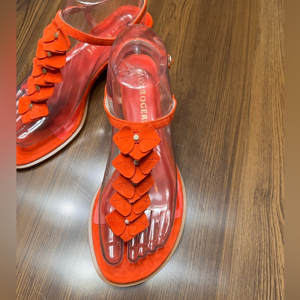 NWOT Jack Rogers Bella Sandals, Color Chili, Size 8M - Picture 2 of 9